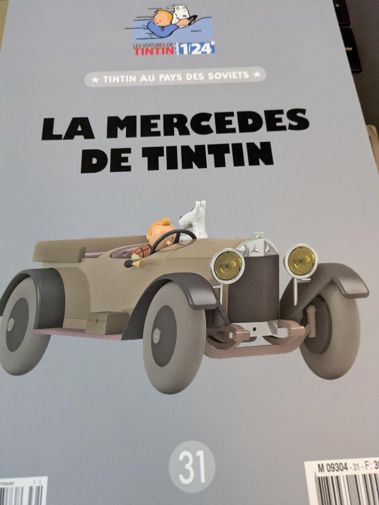 Kuifje auto, Ophalen of Verzenden, Kuifje, Nieuw