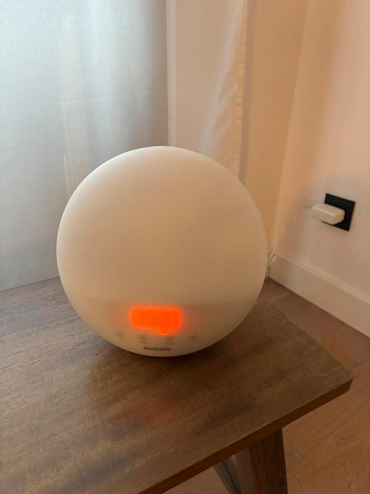 Philips SmartSleep Wake- up light/ wekker, Elektronische apparatuur, Wekkers, Zo goed als nieuw, Digitaal, Ophalen