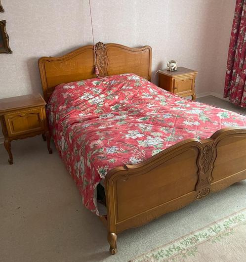 Tweepersoonsbed, Huis en Inrichting, Slaapkamer | Bedden, Zo goed als nieuw, Ophalen