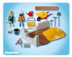 Playmobil 4138 chantier de construction, Kinderen en Baby's, Speelgoed | Playmobil, Gebruikt, Ophalen
