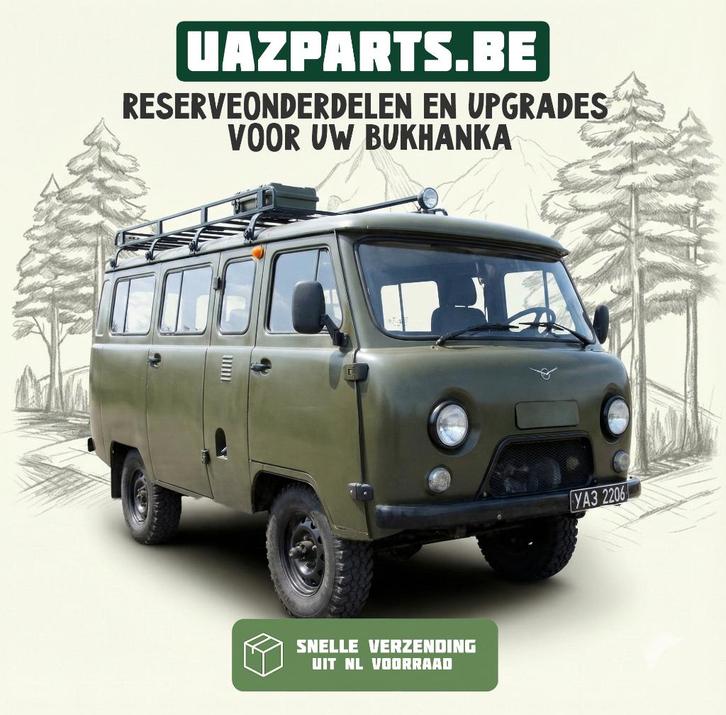 UAZ Bukhanka 452 onderdelen & upgrades – Grote voorraad., Auto-onderdelen, Overige Auto-onderdelen, Oldtimer onderdelen, Overige automerken
