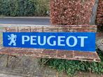 Peugeot reclamebord, Ophalen, Gebruikt, Reclamebord