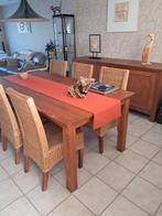 Volledige eetplaats afmetingen op laatste foto, Huis en Inrichting, Ophalen