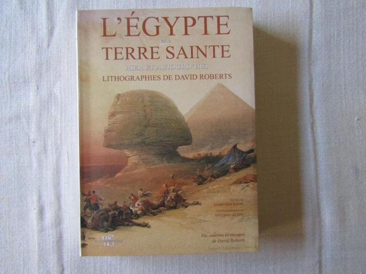 Buitengewoon boek „Egypte en het Heilige Land” + lithos, Boeken, Kunst en Cultuur | Beeldend, Nieuw, Schilder- en Tekenkunst, Ophalen of Verzenden
