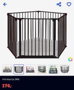 Babypark Babydan Park 'A' Kid Antraciet, Enlèvement, Comme neuf, Autres formes, Tapis de parc