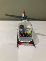 Playmobil helicopter van de politie met 2 agenten, Ophalen of Verzenden