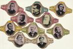Lot van 10 oude sigarenbanden van "ODOR" Don Bosco Janssens, Verzenden, Gebruikt, Sigarenbandjes