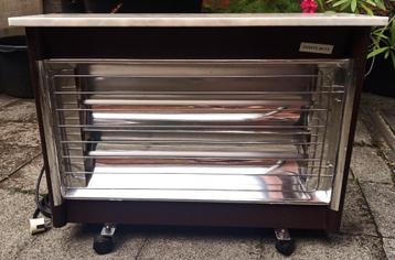 elektrisch vuurtje met quartzbuizen - retro - vintage beschikbaar voor biedingen
