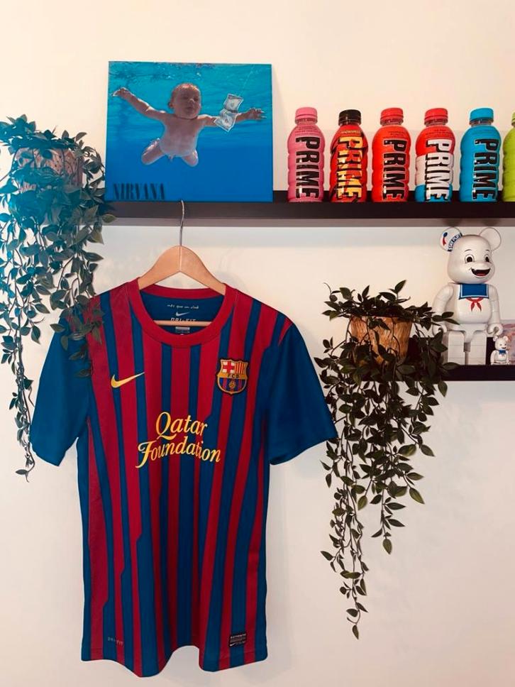 FC Barcelona 2011/12 shirt-Gesigneerd door David Villa, Verzamelen, Sportartikelen en Voetbal, Zo goed als nieuw, Shirt, Ophalen of Verzenden