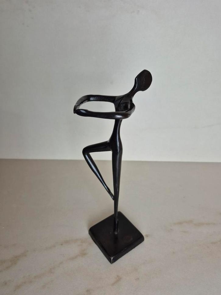 Bodrul Khalique - Bronzen ballerina, Antiek en Kunst, Antiek | Brons en Koper, Brons, Ophalen of Verzenden