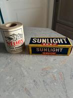 Vintage wc papier en Sunlight zeep, Antiek en Kunst, Ophalen of Verzenden