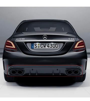 Mercedes C43 Amg diffuseur full black pack Amg w205