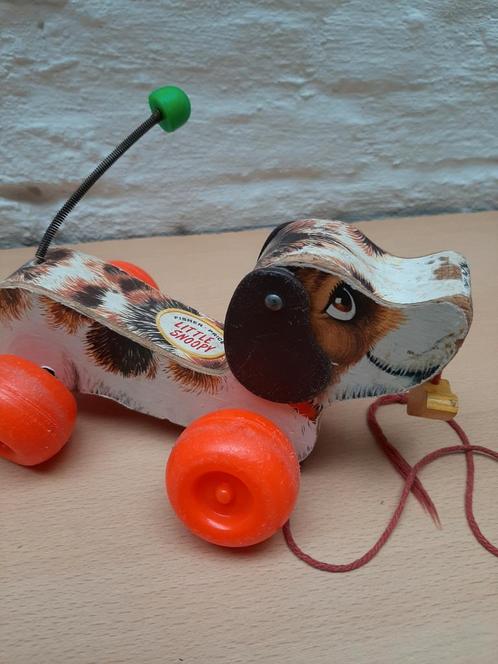 Vintage snoopy Fisher Price 1965, Kinderen en Baby's, Speelgoed | Fisher-Price, Gebruikt, Duw- of Trekspeelgoed, Ophalen