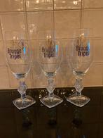 Brugge tripel bierglazen te koop, Verzamelen, Glas en Drinkglazen, Ophalen, Nieuw, Bierglas