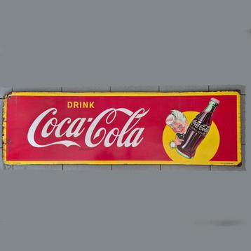 Emaille Coca-Cola bord 1951 beschikbaar voor biedingen