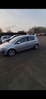 Opel Corsa, Euro 5, Zwart, Leder en Stof, 5 deurs
