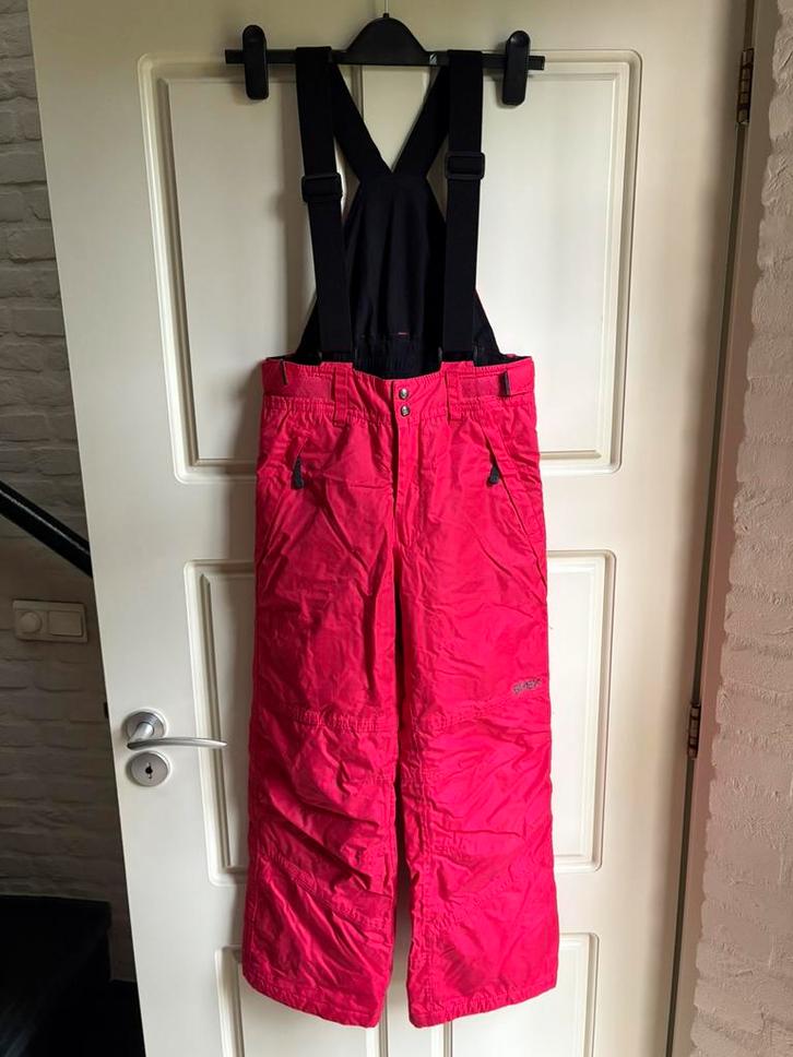Prachtige roze skibroek met bretels van Spex maat 146-152, Sports & Fitness, Ski & Ski de fond, Utilisé, Vêtements, Autres marques