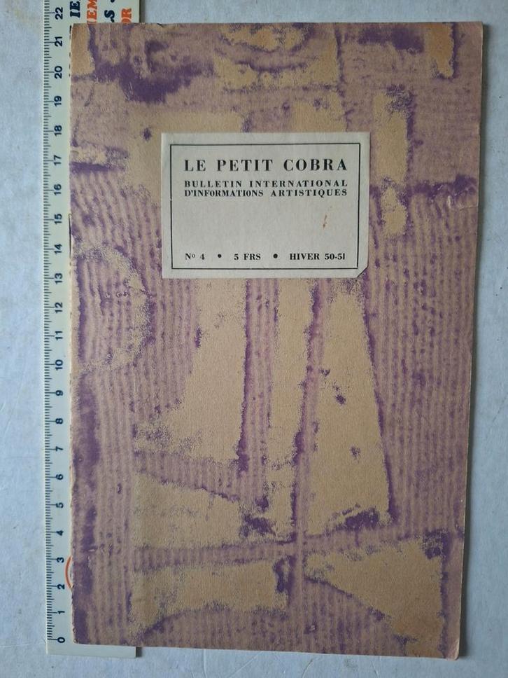 onvindbaar Le Petit Cobra 4 Hiver 50-51, Boeken, Kunst en Cultuur | Beeldend, Ophalen of Verzenden