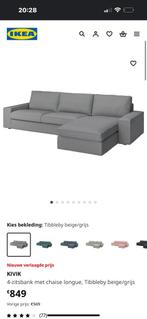 Zetel kivik ikea grijs, Huis en Inrichting, Ophalen