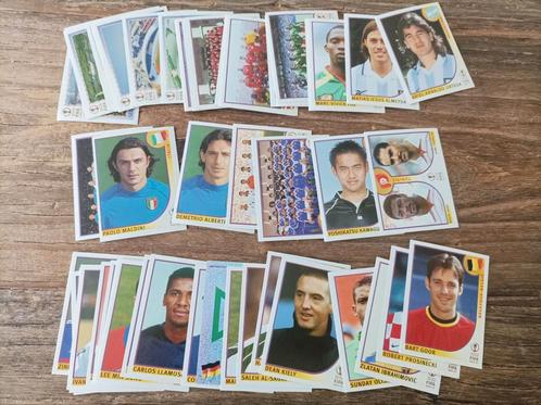 Panini WK 2002 Korea Japan, 53 verschillende stickers, Hobby en Vrije tijd, Stickers en Plaatjes, Zo goed als nieuw, Ophalen of Verzenden