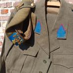 Battledress+ béret du 72 bataillon logistique, ABL, 1975, Ophalen of Verzenden, Zo goed als nieuw