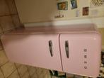 Roze Smeg koelkast, Ophalen, 150 tot 200 liter, Gebruikt, 60 cm of meer