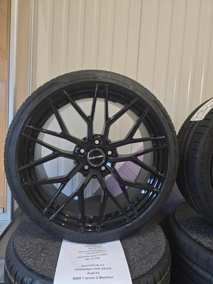 19 inch Veemann VC520. Complete set nieuw. 5 x112, Auto-onderdelen, Banden en Velgen, Banden en Velgen, Zomerbanden, 19 inch, 235 mm