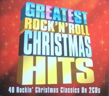2115 - GREATEST ROCK'N'ROLL CHRISTMAS HITS  - 2CD - NIEUW beschikbaar voor biedingen