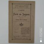 Carte de la forêt de Soignes - Touring Club de Belgique., Enlèvement ou Envoi, 20e siècle ou après, Utilisé