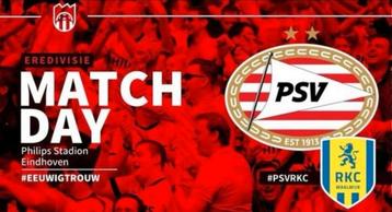 Voetbalticket PSV - RKC Zondag 19 mei