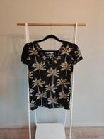 Blouse met palmbomen IKKS maat 36, Zwart, Ophalen of Verzenden, Zo goed als nieuw, Ikks