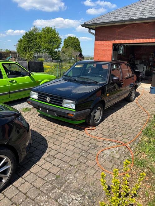 Vw Jetta, Auto's, Oldtimers, Particulier, Volkswagen, Benzine, Overige carrosserie, 5 deurs, Handgeschakeld, Zwart, Grijs, Stof