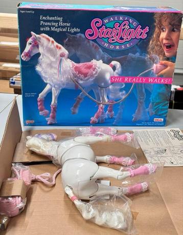 Walking Starlight Horse Galoob - 1992 NIEUW in doos Paard beschikbaar voor biedingen