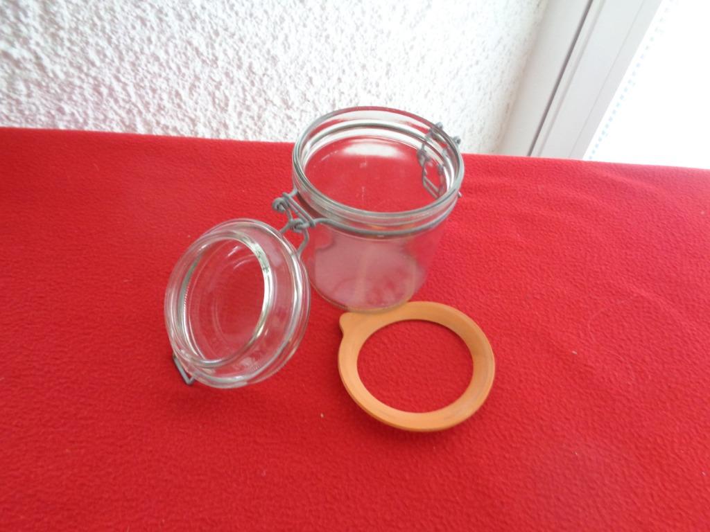 1 bocal genre Week, Maison & Meubles, Cuisine | Vaisselle, Utilisé, Autres types, Autres styles, Verre, Enlèvement ou Envoi