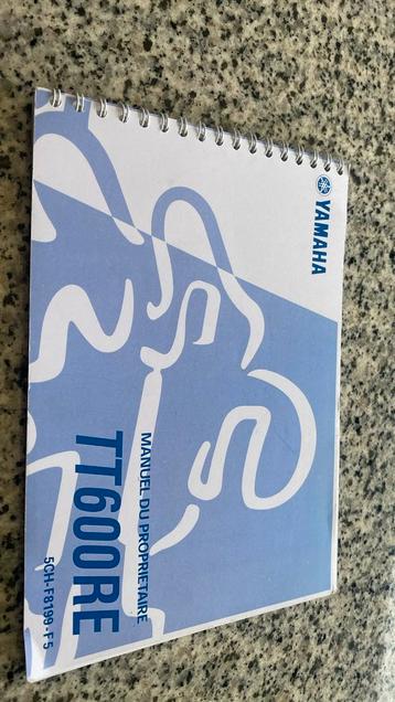 Handleiding Yamaha tt600re beschikbaar voor biedingen