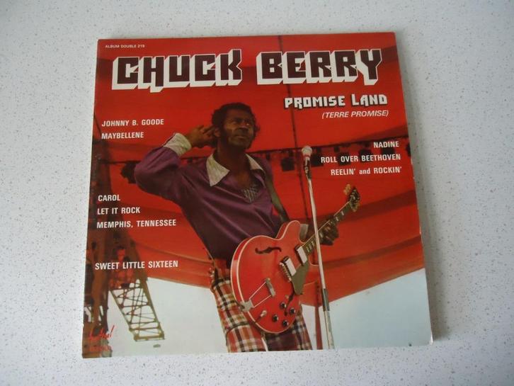 Dubbel LP van "Chuck Berry" Promise Land anno 1976., Cd's en Dvd's, Vinyl | Rock, Zo goed als nieuw, Rock-'n-Roll, 12 inch, Ophalen of Verzenden