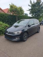 Vw Touran 1.6TDI Automaat Highline 7 plaats, Auto's, Automaat, Euro 6, Zwart, Diesel