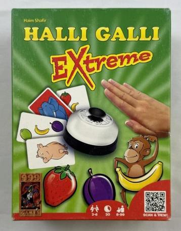 Jeu de société Halli Galli Extreme 999 Games avec cloche com, Envoi, Comme neuf