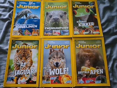 National geographic junior 6 boekjes, Boeken, Tijdschriften en Kranten, Zo goed als nieuw, Wetenschap en Natuur, Ophalen of Verzenden