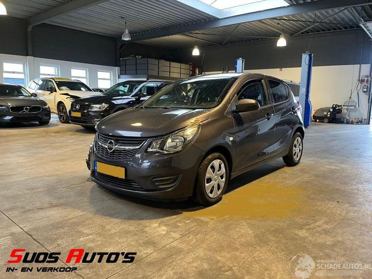 Opel KARL 1.0 ecoFLEX Edition NAP! (bj 2016), Auto diversen, Ongevalwagen, Opel, Handgeschakeld, Benzine, Stadsauto, Zilver of Grijs