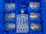 Vintage whisky set in Boheems  lood kristal  24%Pbo, Antiek en Kunst, Ophalen of Verzenden