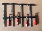 4 spanvijzen serganten lijmklem 24cm LOT B, Doe-het-zelf en Bouw, Gereedschap | Handgereedschap, Ophalen of Verzenden