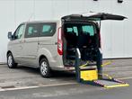 Ford Tourneo CUSTOM 2.2TDCI INVALIDE ROLSTOELLIFT TPMR, Auto's, Euro 5, Particulier, 6 deurs, Ford