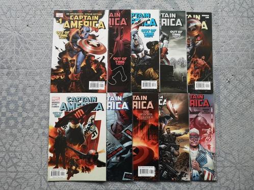 Captain America (vol.5) #1-10 (2004), Boeken, Strips | Comics, Zo goed als nieuw, Complete serie of reeks, Ophalen of Verzenden