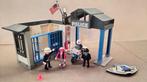 Playmobil 5795 - Politiestation, Kinderen en Baby's, Speelgoed | Playmobil, Ophalen, Gebruikt, Complete set