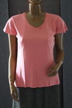 T-shirt V-hals roze maat 40, Gedragen, Maat 38/40 (M), Zeeman, Ophalen of Verzenden