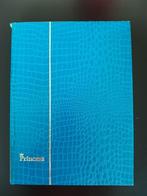 Album de timbres bleu croco Princess - 30 pages noires, Timbres & Monnaies, Timbres | Accessoires, Enlèvement ou Envoi, Album de collection