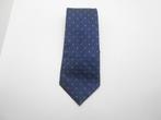 cravate bleu marine Laurent Cerrer, Kleding | Heren, Met patroon, Blauw, Ophalen of Verzenden, Zo goed als nieuw