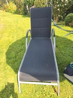 LOUNGESTOEL VOOR TUIN OF TERRAS, Tuin en Terras, Ligbedden, Ophalen, Zo goed als nieuw, Overige materialen, Verstelbaar