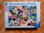 Ravensburger puzzel thema 90's 1000 stuks, Ophalen, Zo goed als nieuw